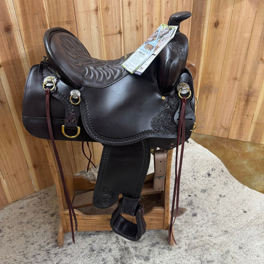 Tucker High Plains Trail Saddle, 15.5" Seat (Demo)