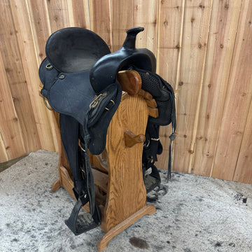 Used Abetta Flex Trail Saddle, 16" Seat