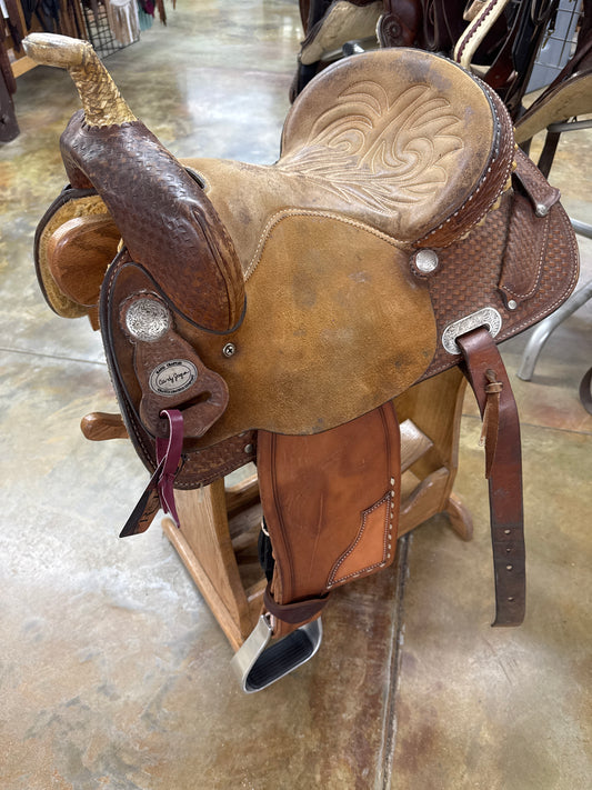 Used Crates Barrel Saddle, 14" Seat