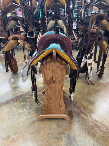 Used Double T Treeless Saddle, 15" Seat
