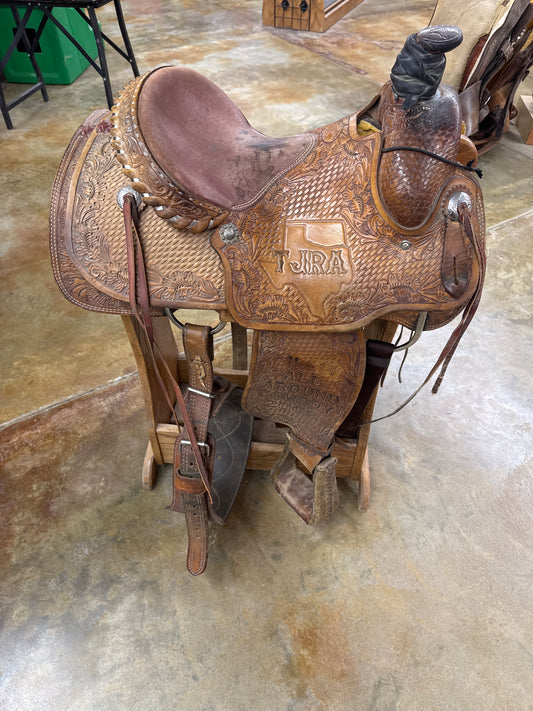 Used Twister All Around/Roper Saddle, 14"