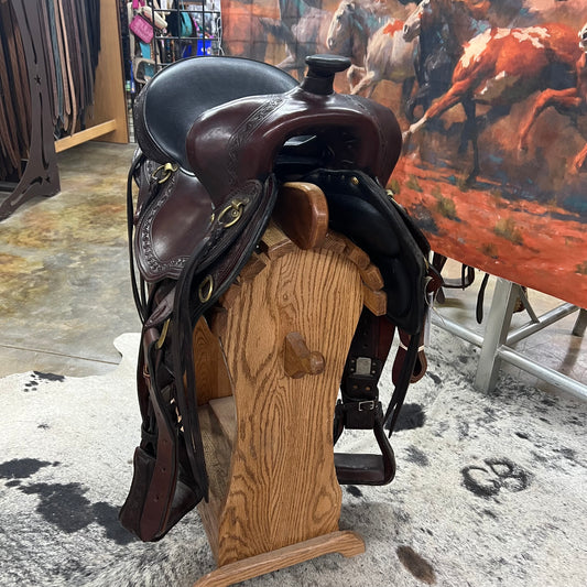 Used Big Horn Trail Saddle, 16"