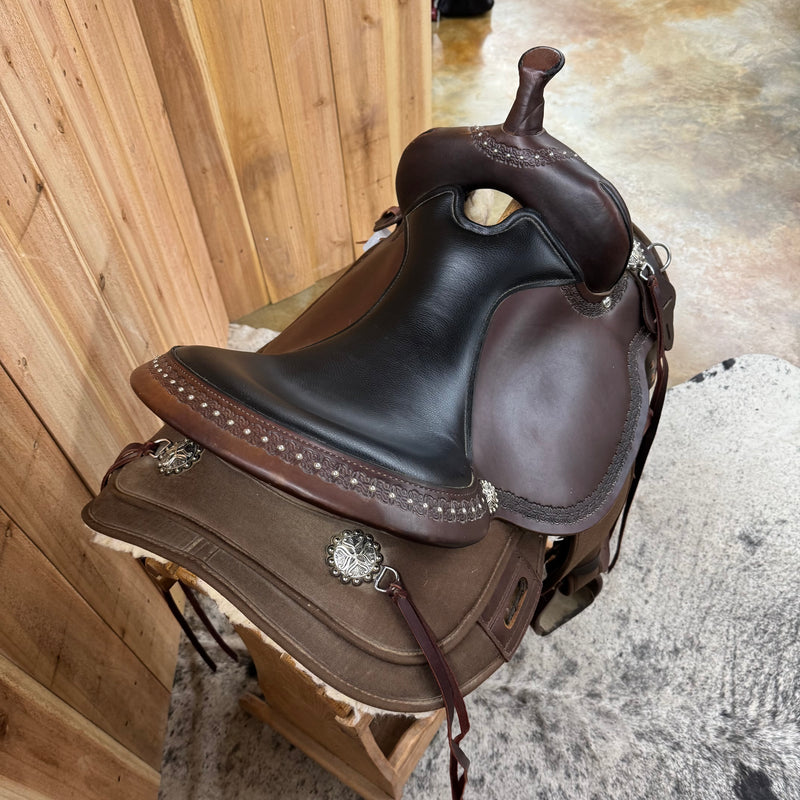 Used Circle Y Willow Springs Trail Saddle, 17" Seat