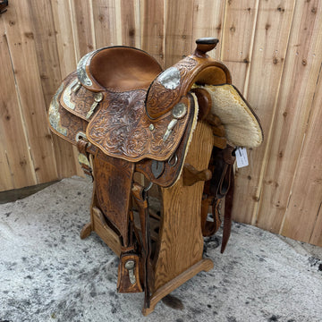 Used Billy Cook Show Saddle, 15.5" Seat