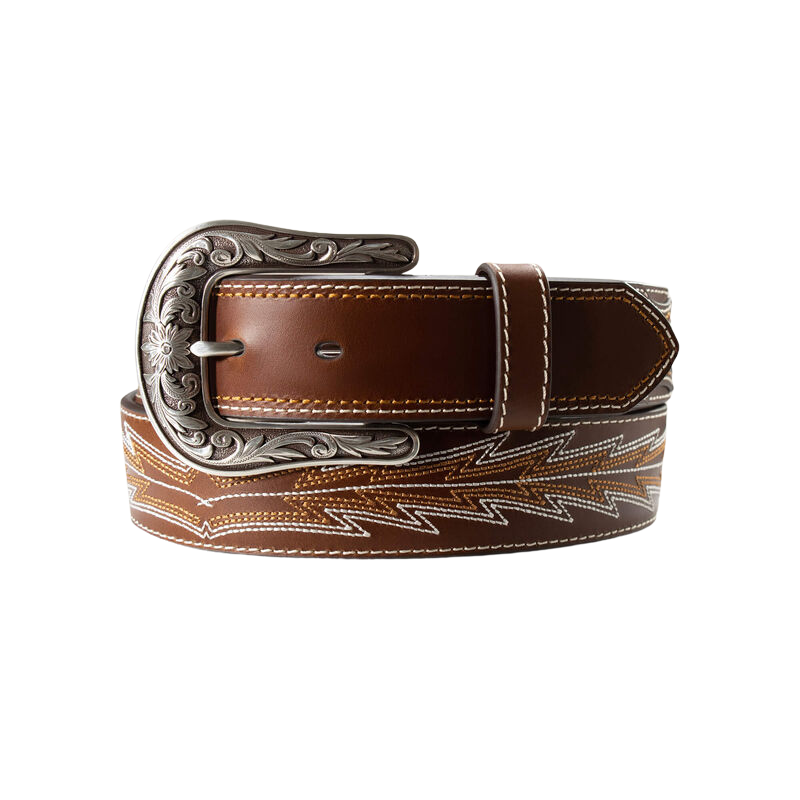 Ariat Women's Brown Casanova Boot Stitch Belt