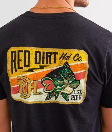 Red Dirt Hat Co. Bass Lightning T-Shirt