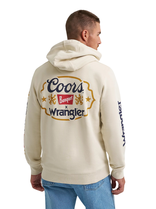 Wrangler X Antique White Coors Hoodie