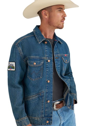Wrangler X Coors Western Men's Denim Jacket