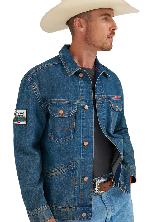 Wrangler X Coors Western Men's Denim Jacket