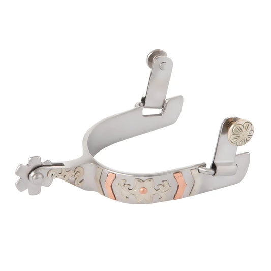 Weaver Ladies Spur with Floral Design