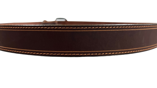 Chippewa Men's Brown Leather Belt