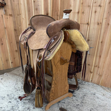 Triple T Ranch Saddle, 16" Seat