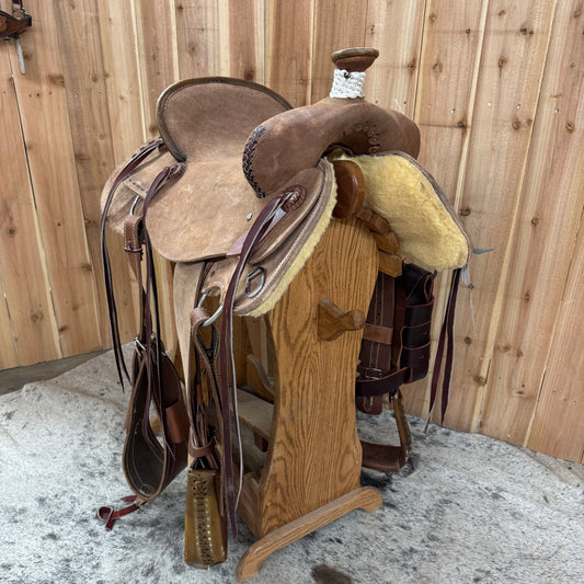 Triple T Ranch Saddle, 16" Seat