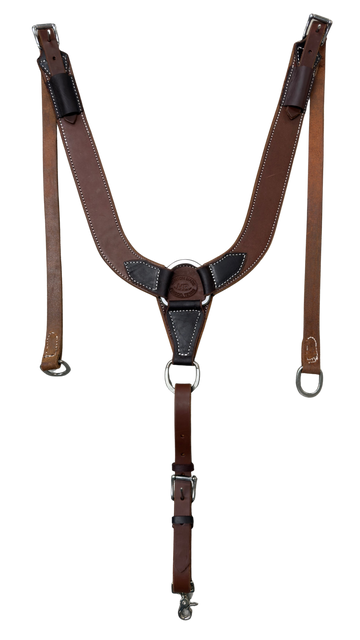 HR Heavy Oiled Leather Pulling Collar