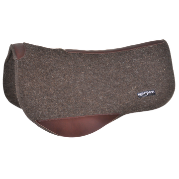 Reinsman Chocolate Wool Trail Contour Saddle Pad-30"X34"X3/4"