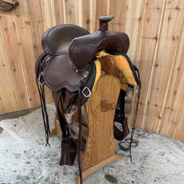 Circle Y River Valley Flex2 Trail Saddle, 16" Seat (Demo)