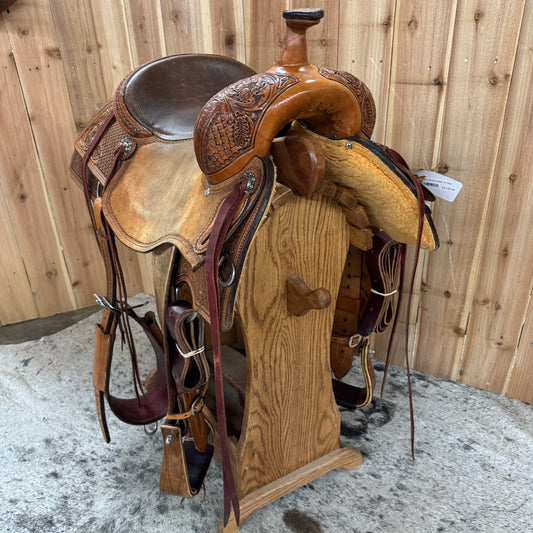 Used R Bar B Ranch Cutter, 16" Seat