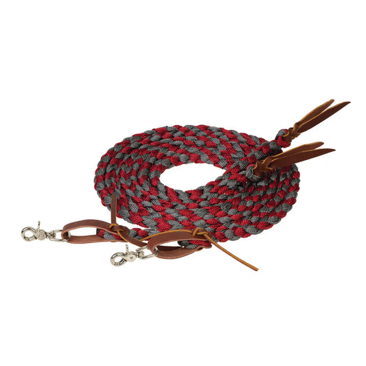 Weaver Braided Split Reins, 1/2"X8'