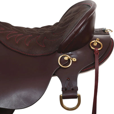 Tucker 359 Heritage Endurance Heavy Oil Chestnut Saddle, 16.5"