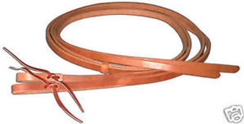 Berlin Custom Leather Water Loop Reins 3/8"X8'
