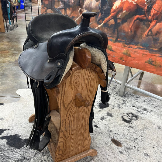 Used American Saddlery Trail Saddle, 14.5" Seat