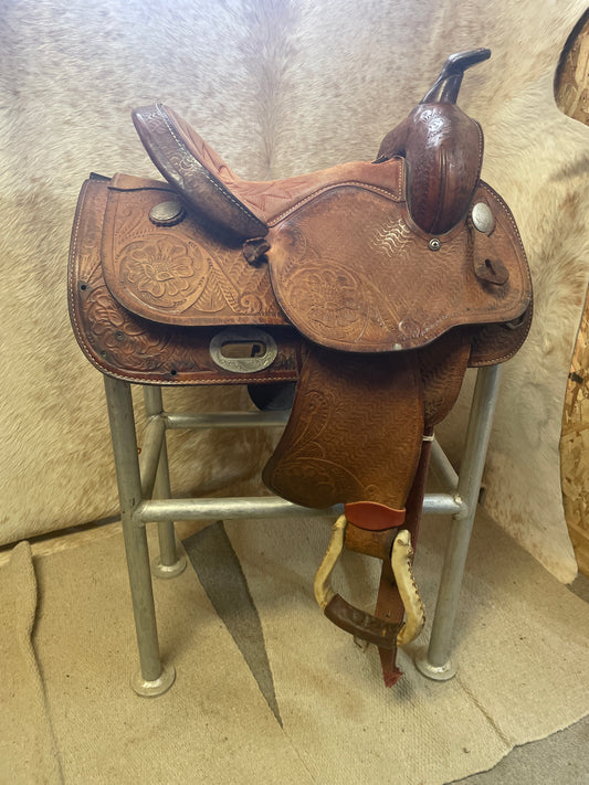 Used American Saddlery Pleasure/Trail Saddle, 13"