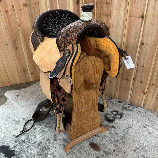 Circle Y Lolita All Around Saddle, 14.5" Seat (Demo)