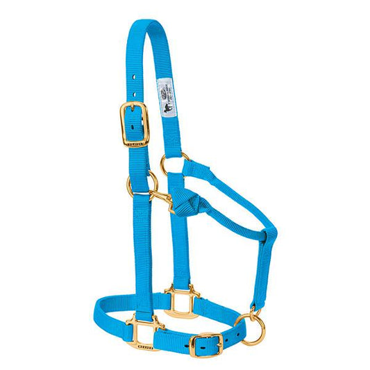 Weaver Original Adjustable Chin and Throat Snap Halter-3/4" Weanling/Pony