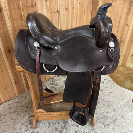 Used Tennessean Trail Saddle, 15.5" Seat