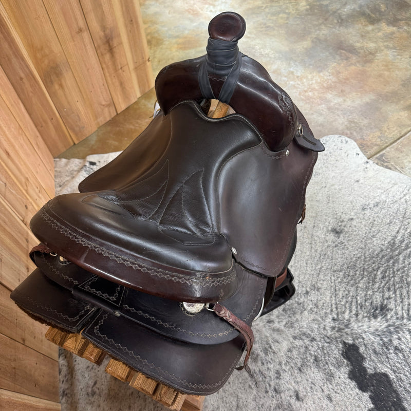 Used Tennessean Trail Saddle, 15.5" Seat