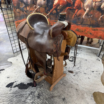Used HR Ranch Saddle, 15.5" Seat