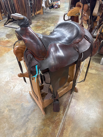 Used Rios Bros. Roper Saddle, 16"