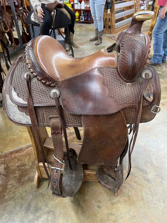 Used Brad McClellan Roper/All Around, 14.5" Seat