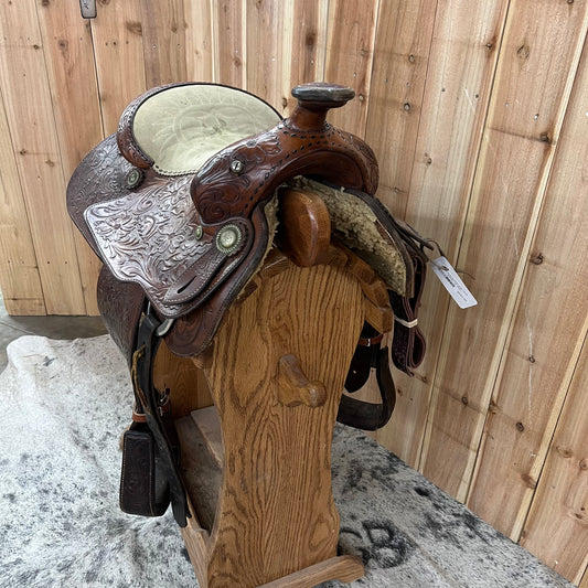 Used Scott Custom Kids Show Saddle, 12" Seat