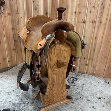 Used Martin Saddlery Roper Saddle, 14.75" Seat