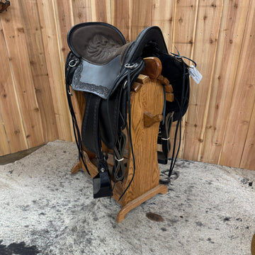 Tucker River Plantation Heritage Trail Saddle, 17.5" Seat (Demo)