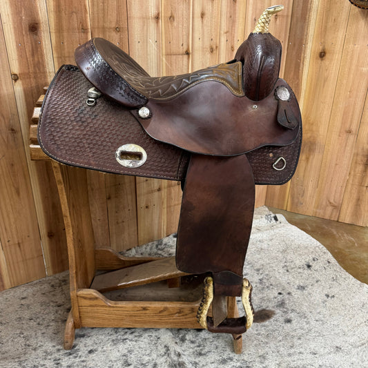 Used Simco Pleasure Saddle, 15.5" Seat