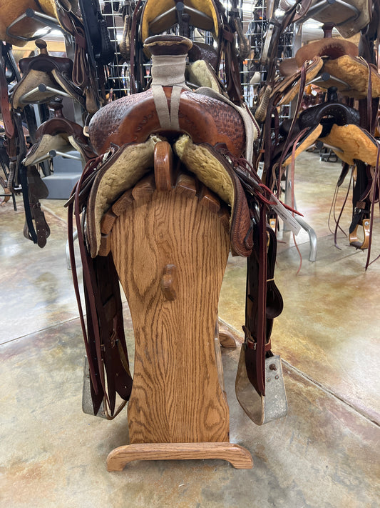 Used Billy Cook Maker Ranch Saddle, 16" Seat