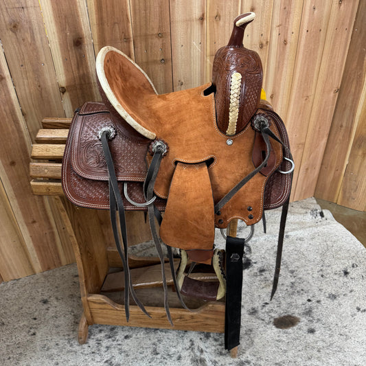 Texas Cowboy Collection Youth Ranch Saddle, 12" Seat