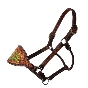 Professional's Choice Leather Cactus Bronc Halter