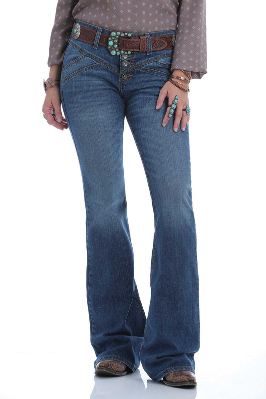 Cruel Denim Women's Hannah Slim Fit Flare Jeans