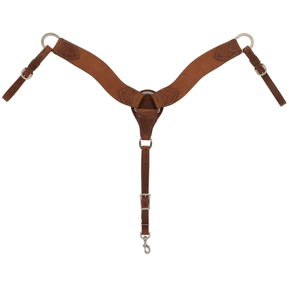 Weaver Rough Out Roper Breast Collar