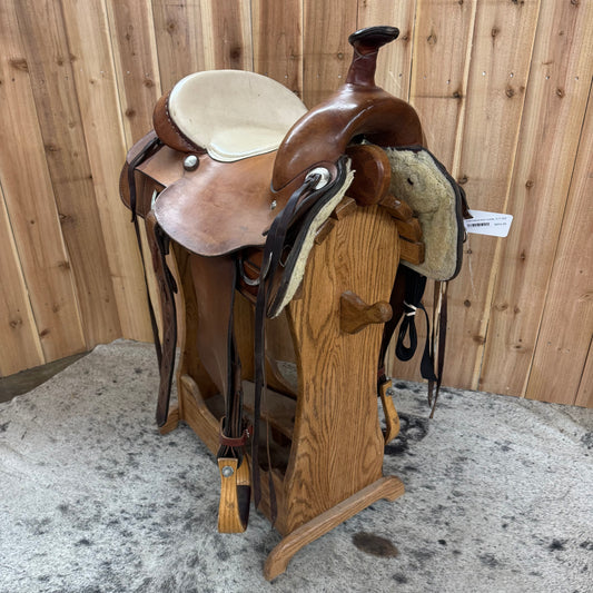 Used Dakota Mule Saddle, 15.5" Seat