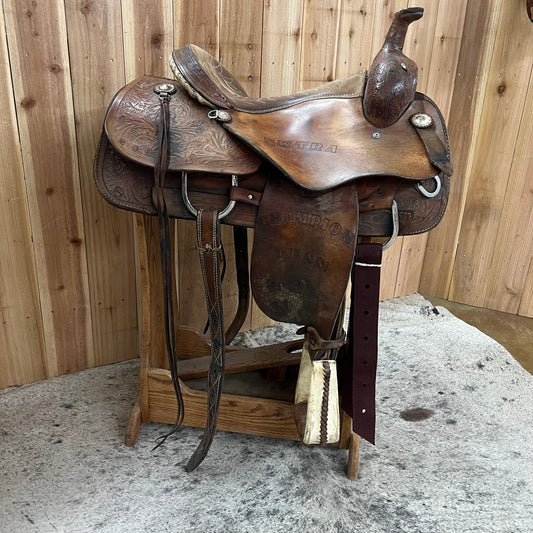 Used Corriente Roper Saddle, 15.5" Seat