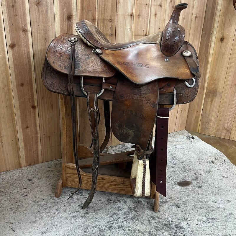 Used Corriente Roper Saddle, 15.5" Seat