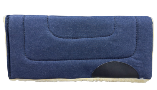 Navy Denim Pony Saddle Pad