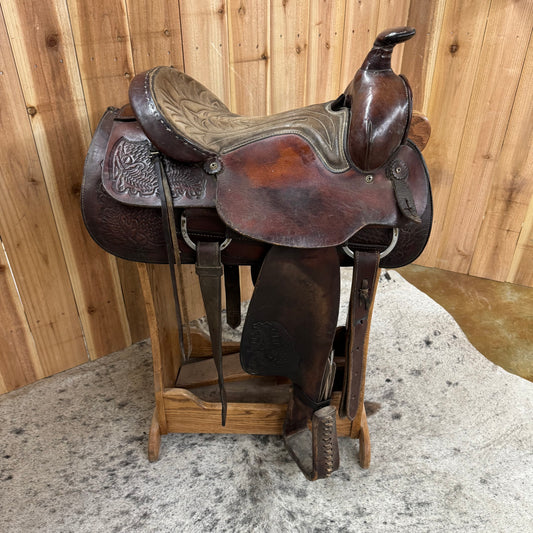 Used Nigro's Western Store Roper, 15.5" Seat