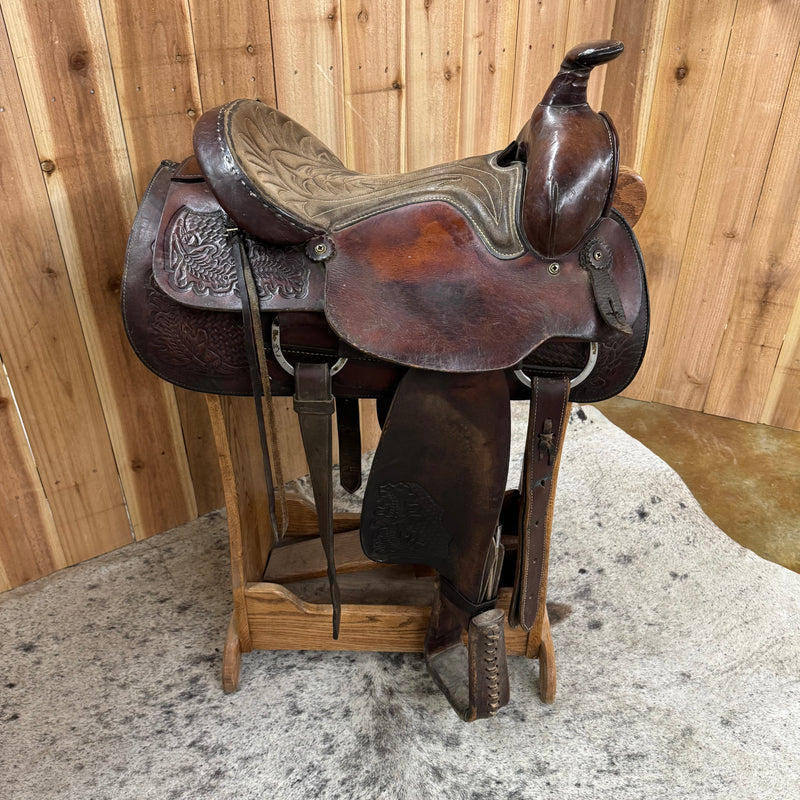 Used Nigro's Western Store Roper, 15.5" Seat