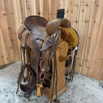 Used J Petri Seat Rig Rancher 15.5" Seat
