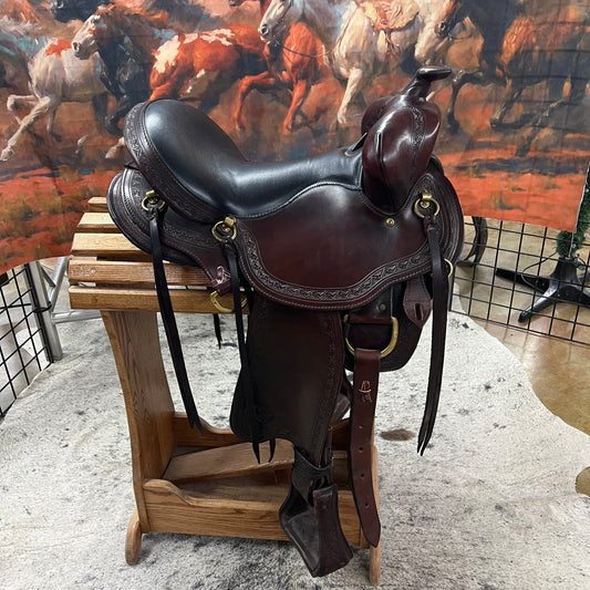 Used Big Horn Trail Saddle, 16"